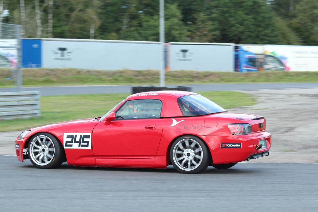 Claus Møller Jensen gjorde det utroligt flot i hans comeback weekend i Yokohama SuperCup 200, efter de store motorproblemer ved Grand Prix Danmark, for en måneds tid siden
(Foto: JJ Media)